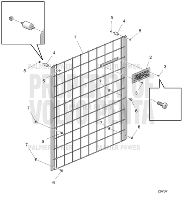 Order VOLVO PENTA 3828184 Radiator Protector