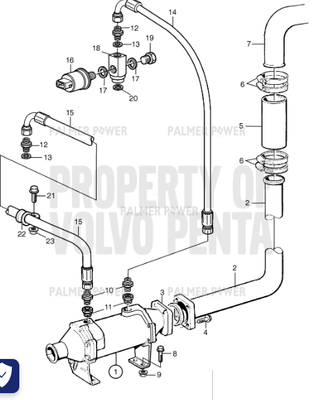 Order VOLVO PENTA 3828349 X-Nipple Order VOLVO PENTA 3828349 X-Nipple