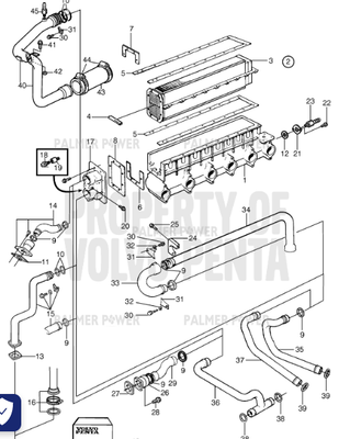 Order VOLVO PENTA 3828867 Pipe Elbow
