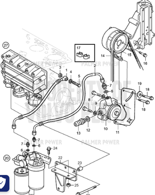 Order VOLVO PENTA 3830308 Hose