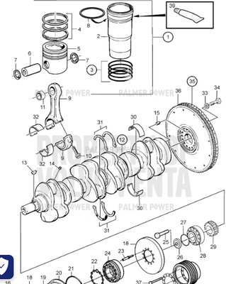 Order VOLVO PENTA 3831617 Axle Shaft Order VOLVO PENTA 3831617 Axle Shaft