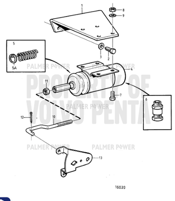 Order VOLVO PENTA 3832362 Pull Rod Order VOLVO PENTA 3832362 Pull Rod