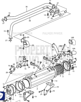 Order VOLVO PENTA 3832830 Bracket