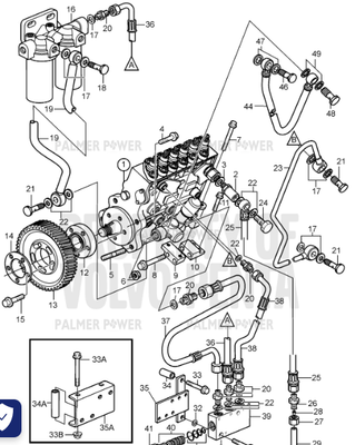 Shop All - VOLVO PENTA - TAD741GE - Fuel System - Palmer Power