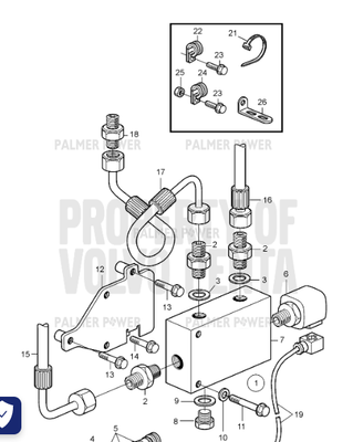 Order VOLVO PENTA 3835319 Hose