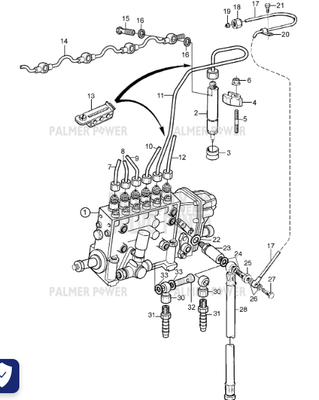 Order VOLVO PENTA 3835951 Delivery Pipe | Cyl 2 Order VOLVO PENTA 3835951 Delivery Pipe | Cyl 2