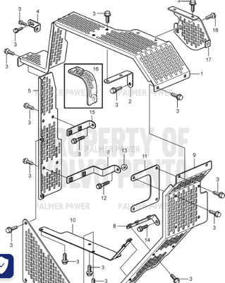 Order VOLVO PENTA 3836085 Belt Protector