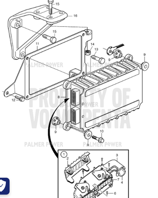 Order VOLVO PENTA 3837371 Bracket