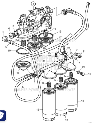 Order VOLVO PENTA 3838191 Hose
