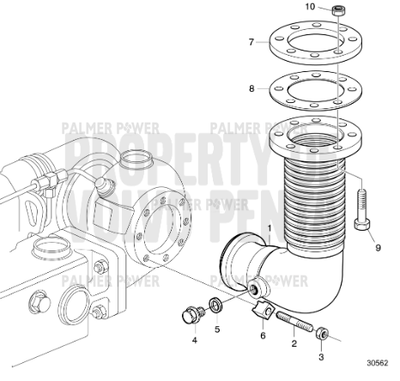 Order VOLVO PENTA 3838279 Flange