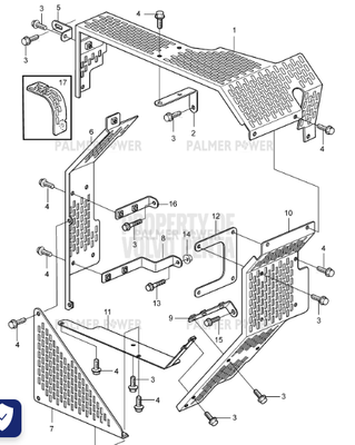 Order VOLVO PENTA 3839288 Belt Protector