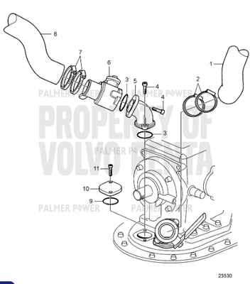 Order VOLVO PENTA 3840048 Valve