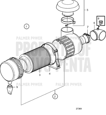 Order VOLVO PENTA 3841904 Air Filter Order VOLVO PENTA 3841904 Air Filter