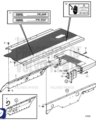 Order VOLVO PENTA 3847314 Support