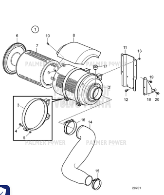 Order VOLVO PENTA 3847798 Pipe Connection