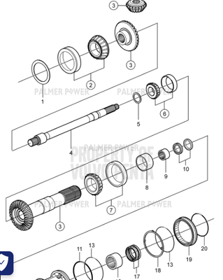 Order VOLVO PENTA 3851304 Gear