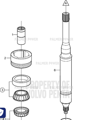 Order VOLVO PENTA 3852892 Shim