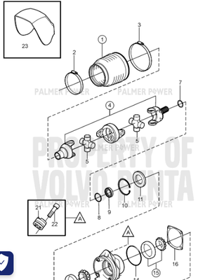 Order VOLVO PENTA 3860292 Cap