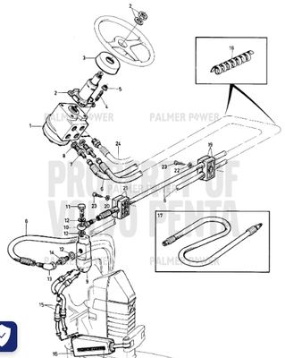 Order VOLVO PENTA 3861556 Steering Cylinder Order VOLVO PENTA 3861556 Steering Cylinder