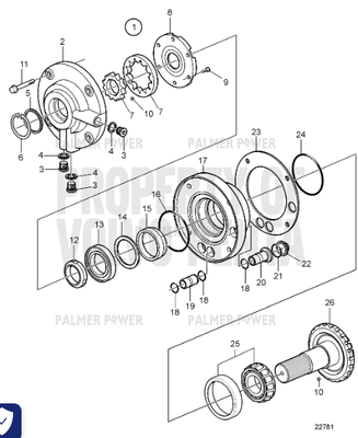 Order VOLVO PENTA 3862011 Sleeve