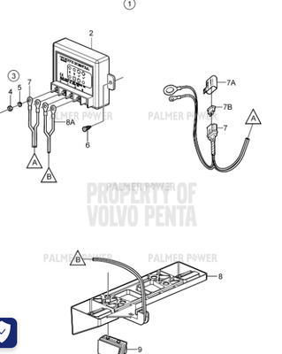 Order VOLVO PENTA 3862471 Kit