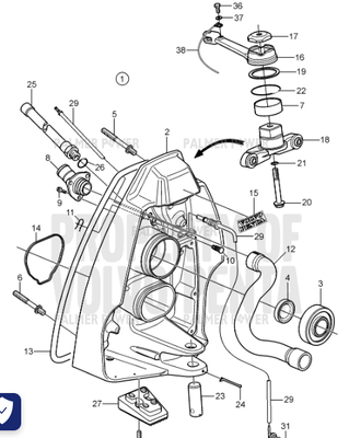 Order VOLVO PENTA 3883479 Tube