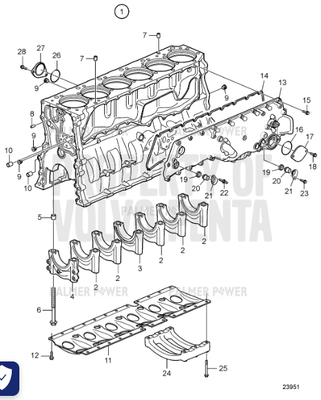 Order VOLVO PENTA 3884277 Cover