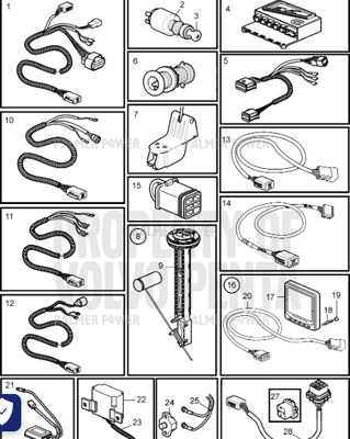 Order VOLVO PENTA 3885810 Wiring Harness