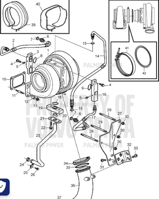 Order VOLVO PENTA 3887844 Insulation