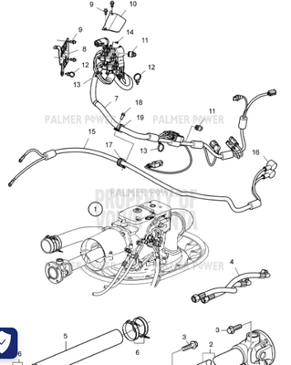 Order VOLVO PENTA 3889338 Hose | Oil Cooler