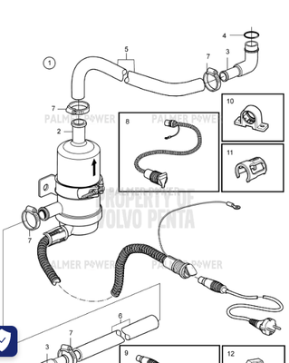 Order VOLVO PENTA 3986351 Cable