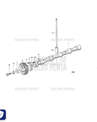 Order VOLVO PENTA 421067 Valve Tappet