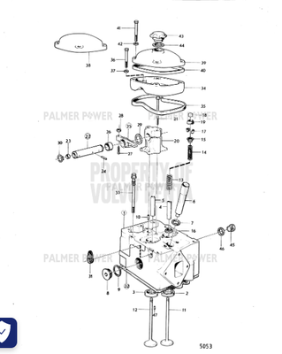 Order VOLVO PENTA 423145 Gasket
