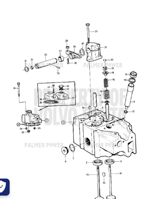 Order VOLVO PENTA 424692 Gasket