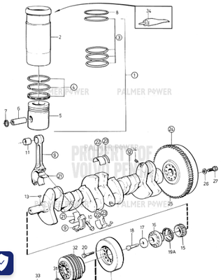 Order VOLVO PENTA 424765 Vibration Damper
