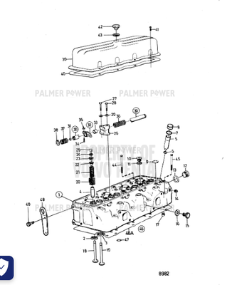 Order VOLVO PENTA 466382 Valve Spring Washer Order VOLVO PENTA 466382 Valve Spring Washer