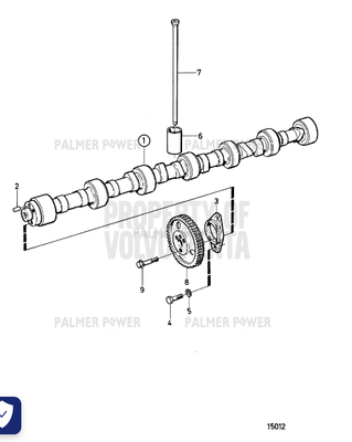 Order VOLVO PENTA 478297 Gear | Nitro Carburized