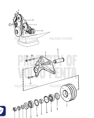 Order VOLVO PENTA 4785314 Sealing Ring