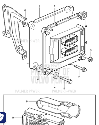 Order VOLVO PENTA 60100010 Control Unit | Programmed