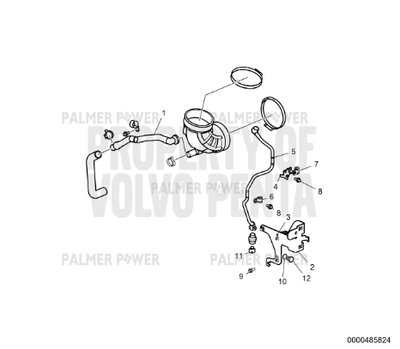 Order VOLVO PENTA 60114882 Hose Clamp