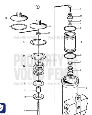 Order VOLVO PENTA 6645225 Repair Kit