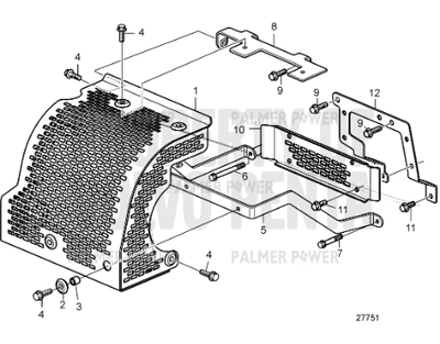 Order VOLVO PENTA 78467461 Heat Shield
