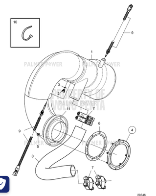 Order VOLVO PENTA 23879231 Exhaust Riser
