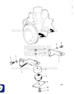 Order VOLVO PENTA 807226 Attaching Plate Order VOLVO PENTA 807226 Attaching Plate