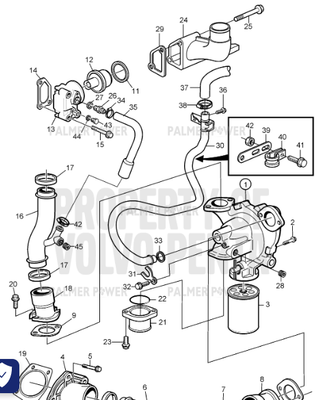 Order VOLVO PENTA 8130185 Gasket