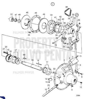 Order VOLVO PENTA 815396 Key