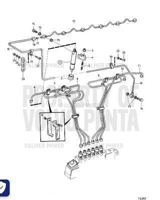 Order VOLVO PENTA 8194234 Pressure Pipe