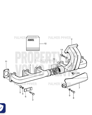 Order VOLVO PENTA 8194514 Spacer Sleeve