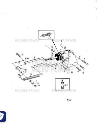 Order VOLVO PENTA 822779 Spacer Sleeve