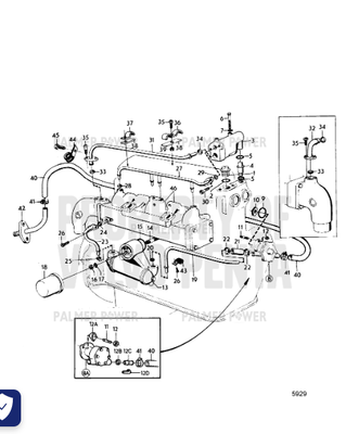 Order VOLVO PENTA 824589 Washer